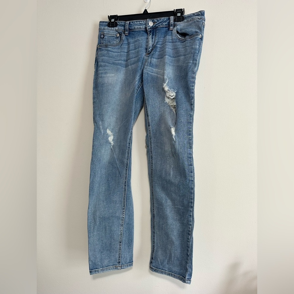 Just USA distressed jeans size 11 s-jp519 cut vt6758